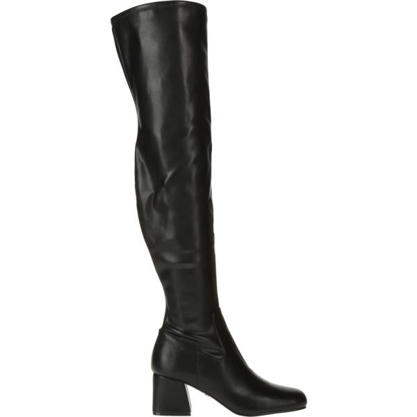 stivali sopra il ginocchio Steve Madden nero tinta unita