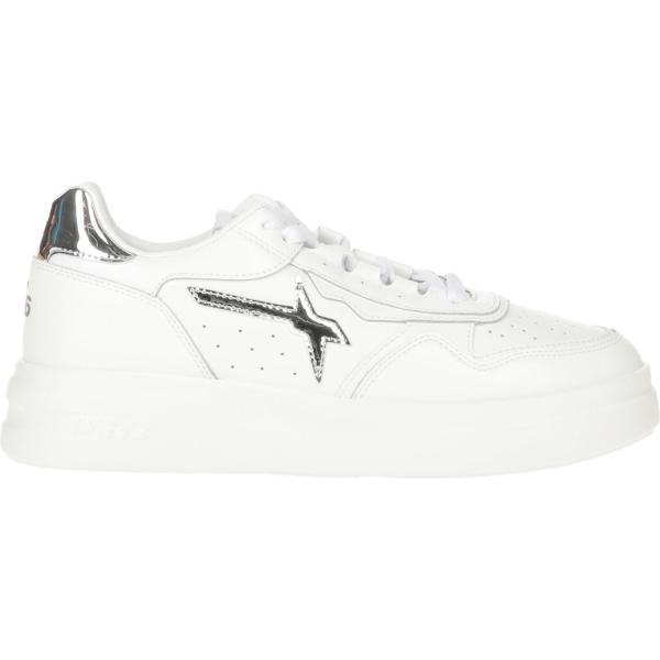 sneakers W6Yz bianco tinta unita