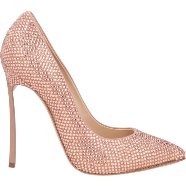 décolleté Casadei marrone tinta unita