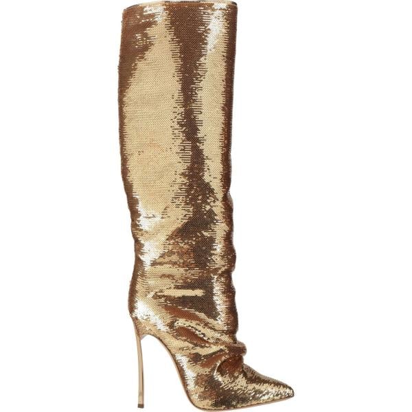 stivali Casadei marrone tinta unita