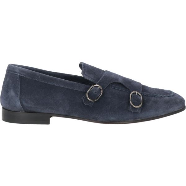 scarpe stringate Thompson blu tinta unita