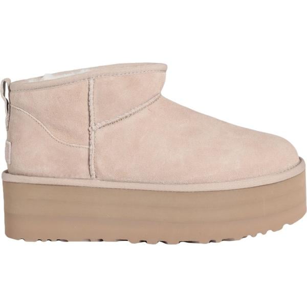 stivaletti Ugg marrone tinta unita