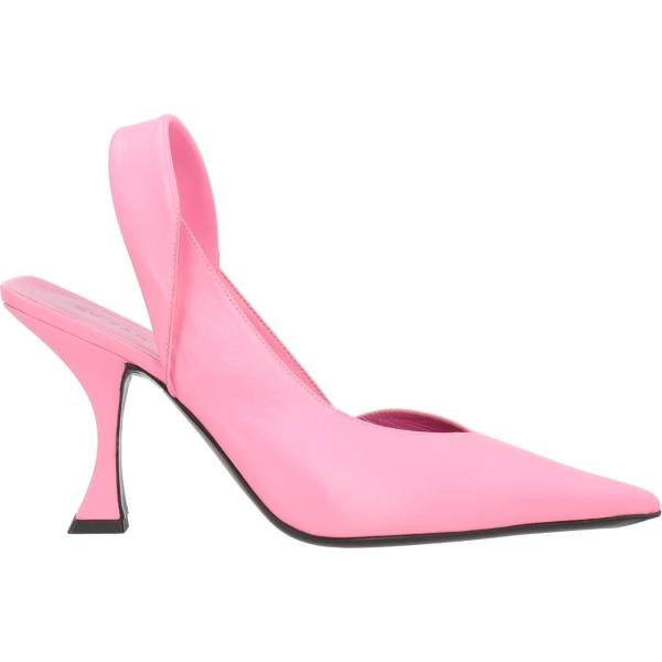 décolleté By Far bianco tinta unita