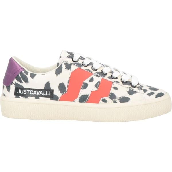 sneakers Just Cavalli bianco animalier