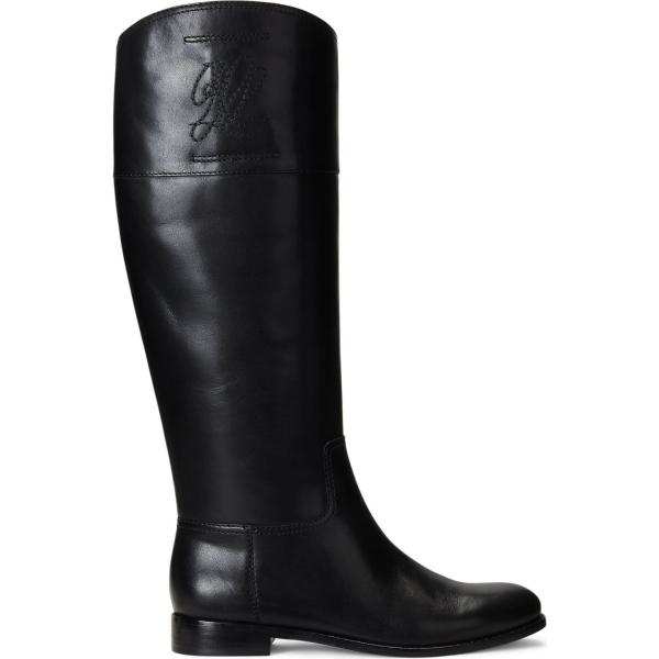 stivali Lauren Ralph Lauren nero tinta unita