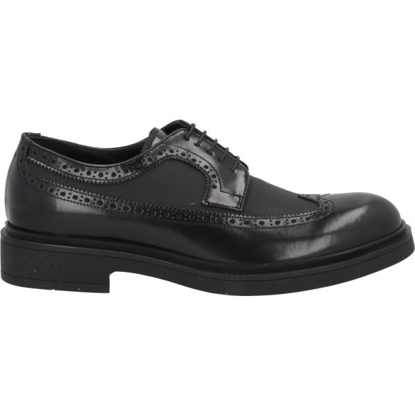 scarpe stringate Giovanni Conti nero tinta unita