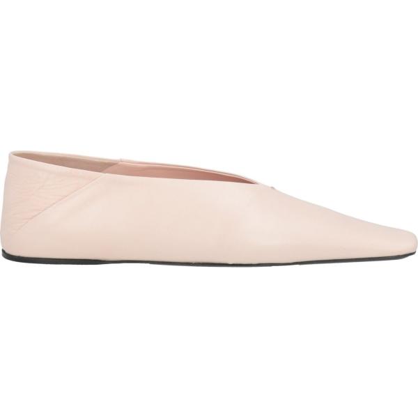 ballerine Jil Sander bianco tinta unita