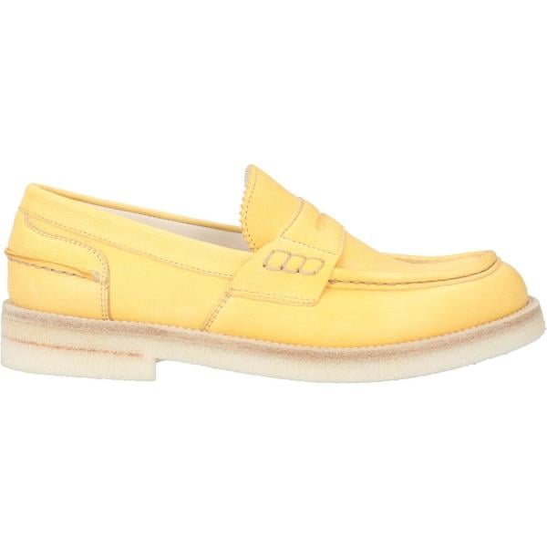 mocassini Sturlini giallo tinta unita