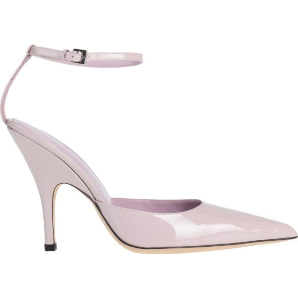 décolleté By Far bianco tinta unita