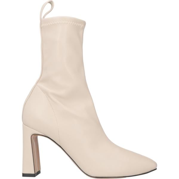 stivaletti Baldinini bianco tinta unita