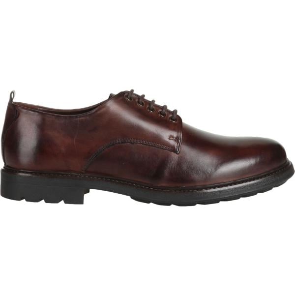 scarpe stringate CAFèNOIR marrone tinta unita