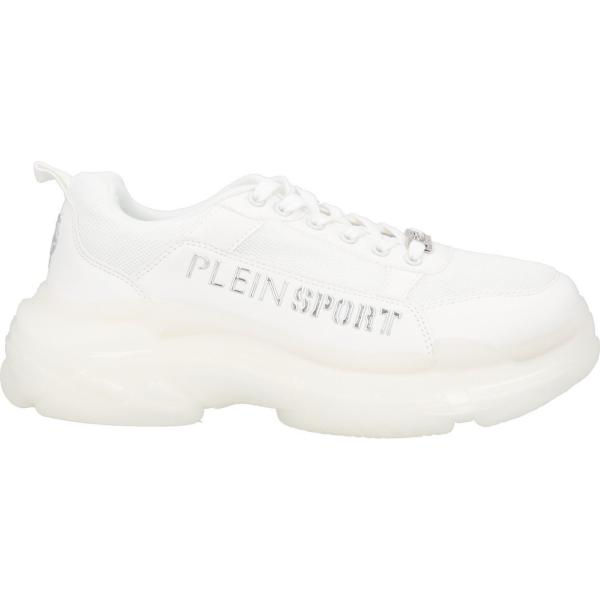sneakers Plein Sport bianco tinta unita