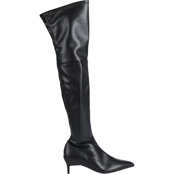 stivali sopra il ginocchio Calvin Klein nero tinta unita