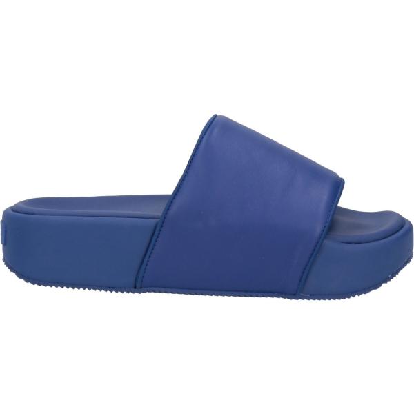 sandali Y-3 blu tinta unita