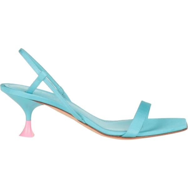 sandali in pelle 3Juin bianco tinta unita