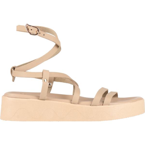 sandali in pelle Ancient Greek Sandals marrone tinta unita