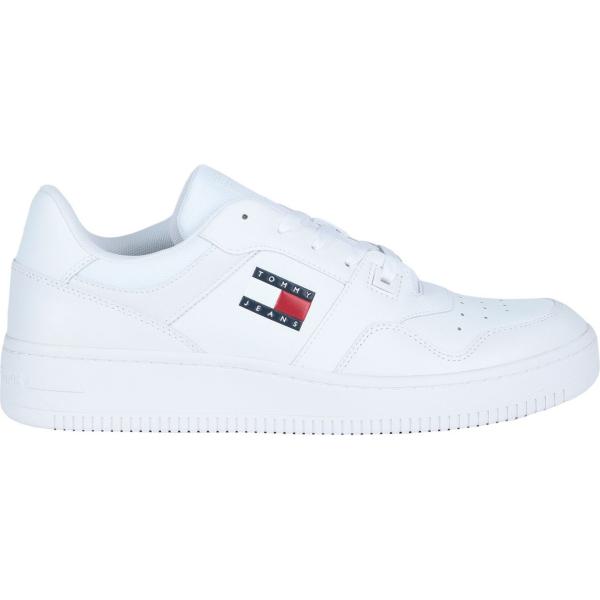 sneakers Tommy Jeans bianco tinta unita