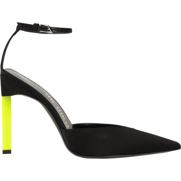 décolleté The Attico nero tinta unita