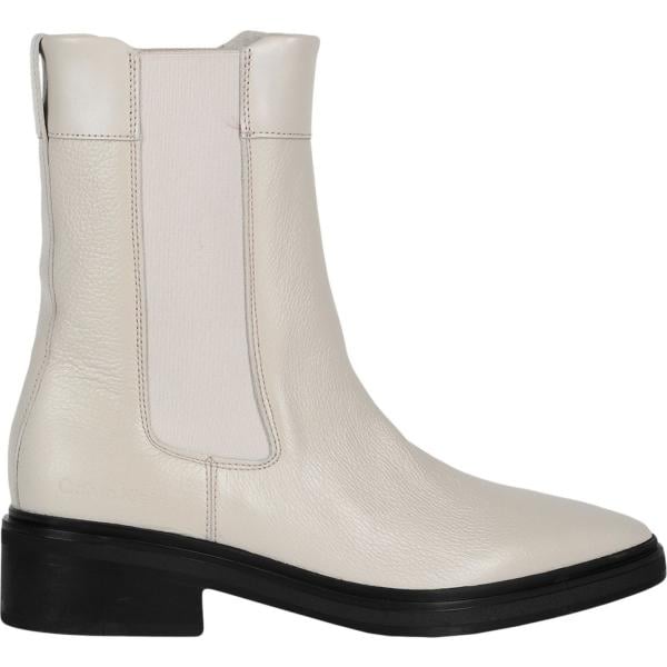stivaletti chelsea Calvin Klein grigio tinta unita