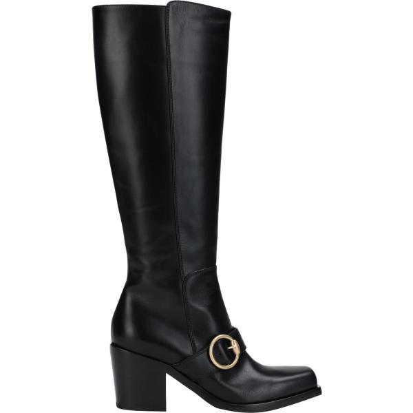 stivali Gianvito Rossi nero tinta unita