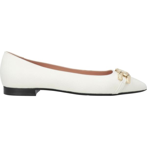 ballerine Pollini bianco tinta unita