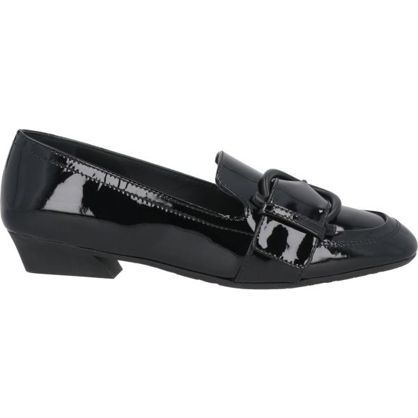 mocassini Ferragamo nero tinta unita