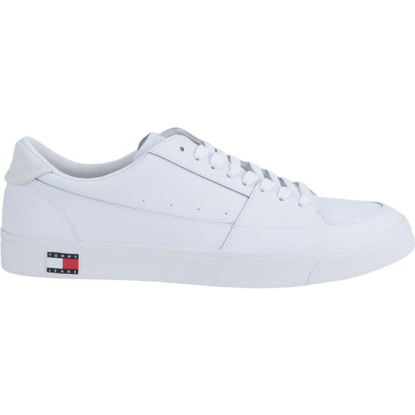 sneakers Tommy Jeans bianco tinta unita