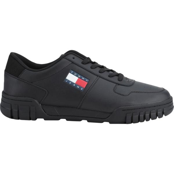 sneakers Tommy Jeans nero con stampe