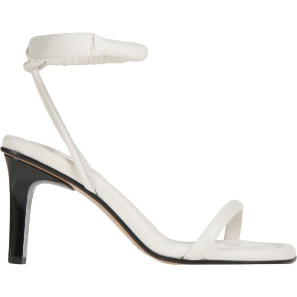 sandali in pelle Isabel Marant bianco tinta unita
