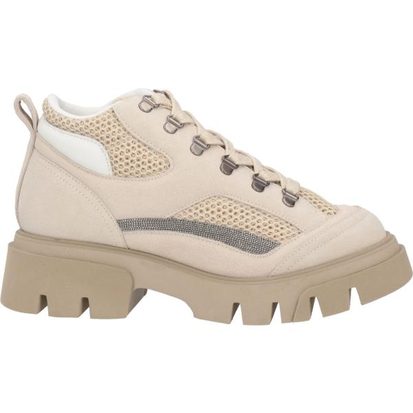 stivaletti Brunello Cucinelli marrone tinta unita