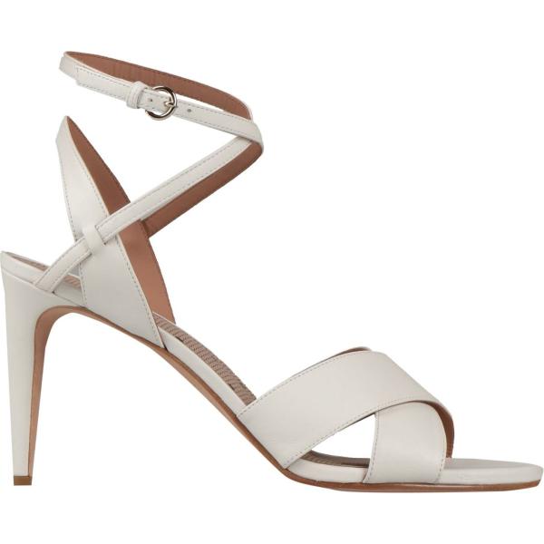 sandali in pelle Red(V) bianco tinta unita