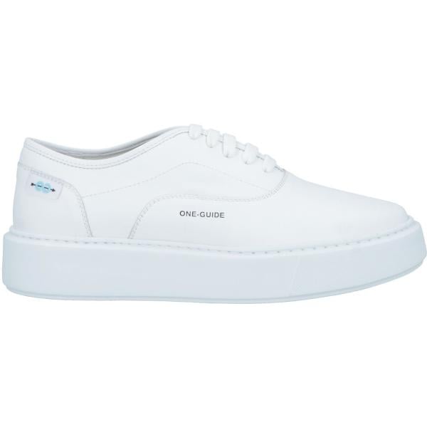 sneakers One-Guide bianco tinta unita