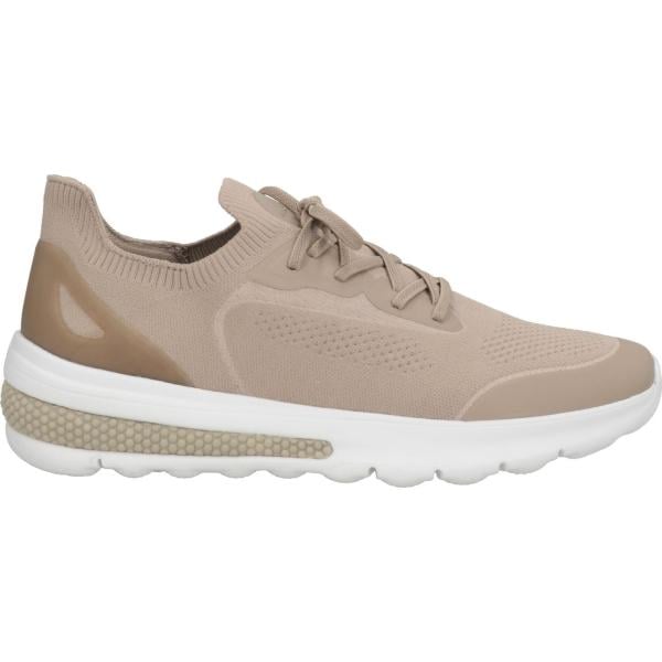 sneakers Geox marrone tinta unita