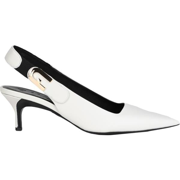 décolleté Furla grigio tinta unita