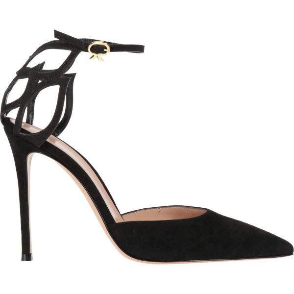 décolleté Gianvito Rossi nero tinta unita