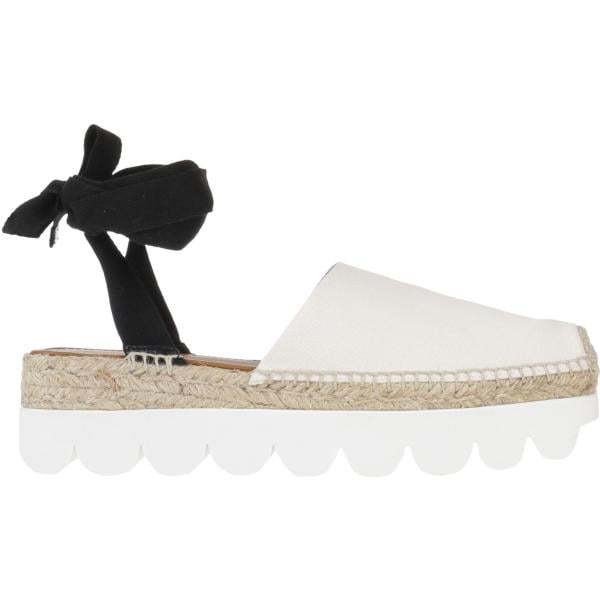Espadrillas da donna in bianco neve Marni