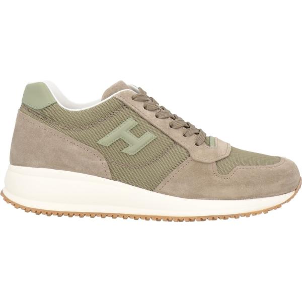 sneakers Hogan marrone tinta unita