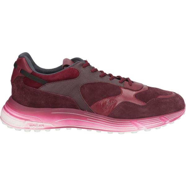 sneakers Hogan rosso tinta unita