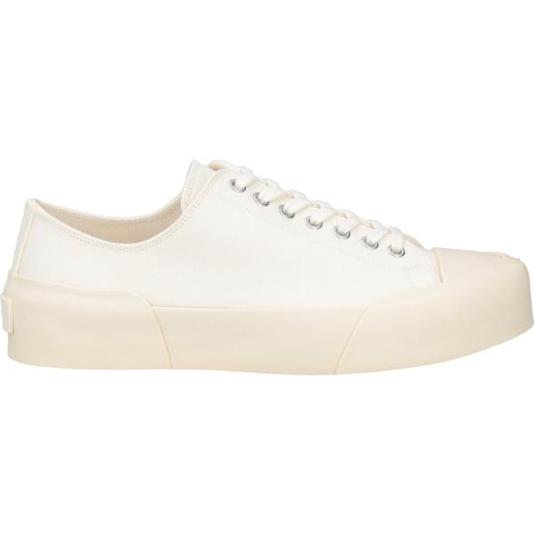 sneakers Jil Sander bianco tinta unita