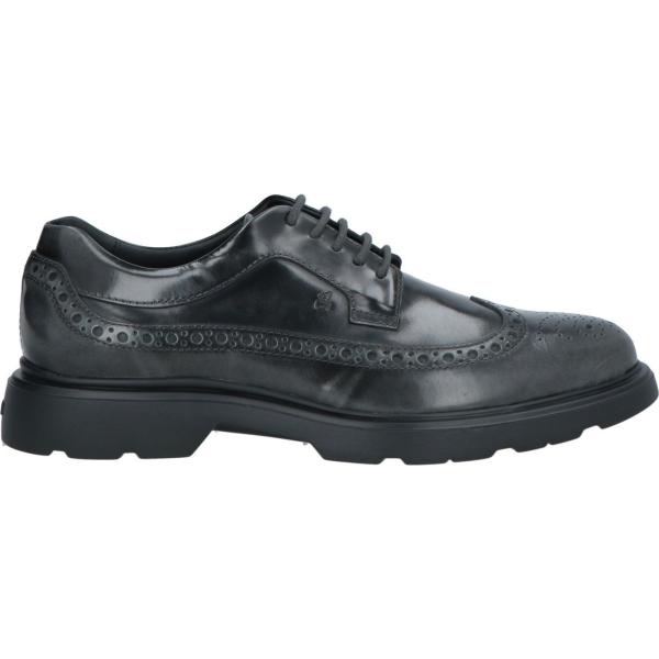 scarpe stringate Hogan grigio tinta unita