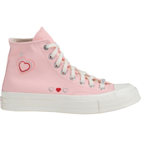 sneakers alte Converse rosa tinta unita