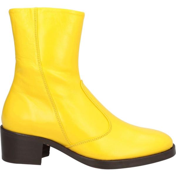 stivaletti Zadig&Voltaire giallo tinta unita