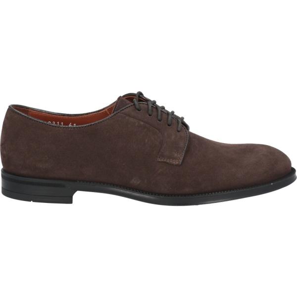scarpe stringate Doucals marrone tinta unita