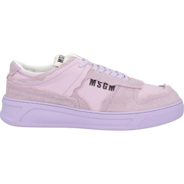 sneakers Msgm viola tinta unita