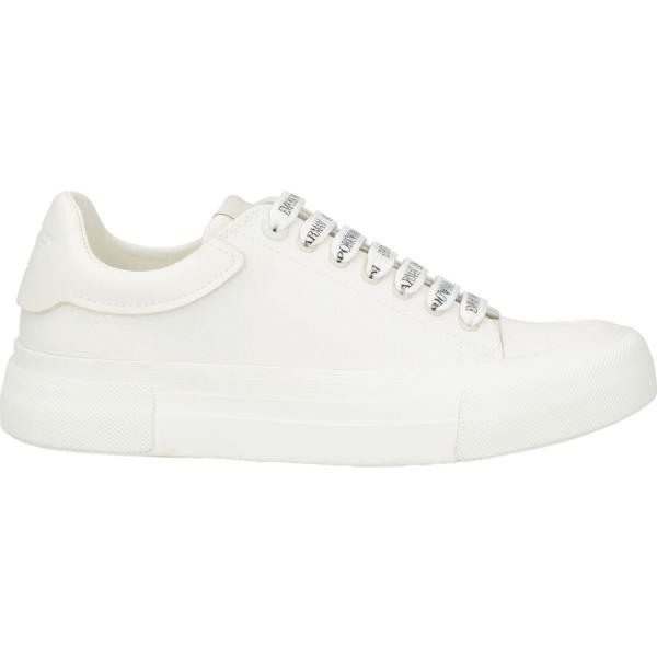 sneakers Emporio Armani bianco tinta unita