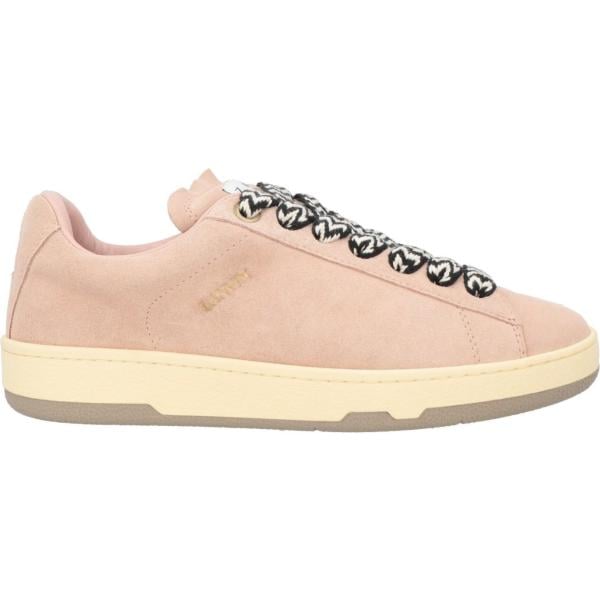 sneakers Lanvin rosa tinta unita