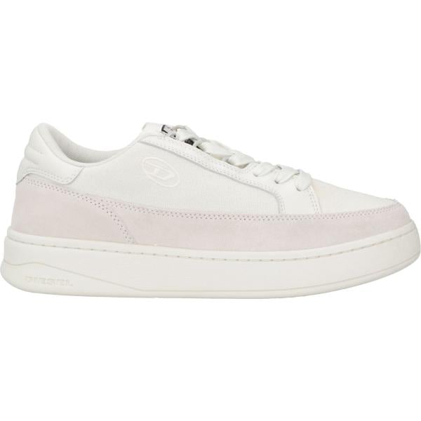 sneakers Diesel bianco tinta unita