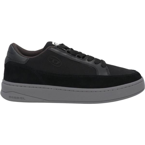 sneakers Diesel nero tinta unita