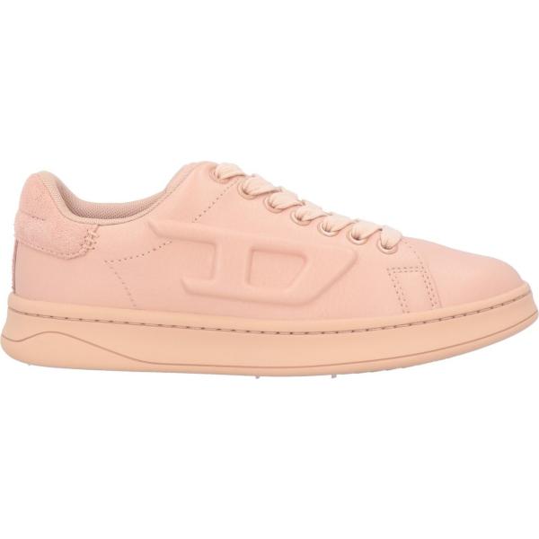 sneakers Diesel rosa tinta unita