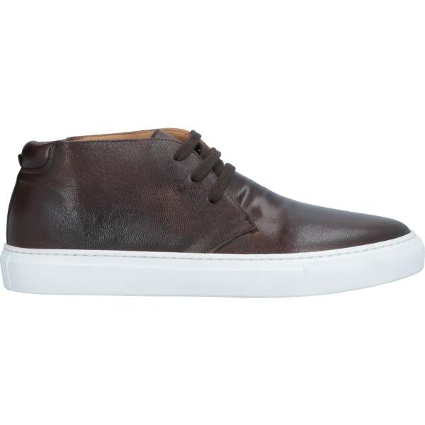 sneakers alte Preventi marrone tinta unita